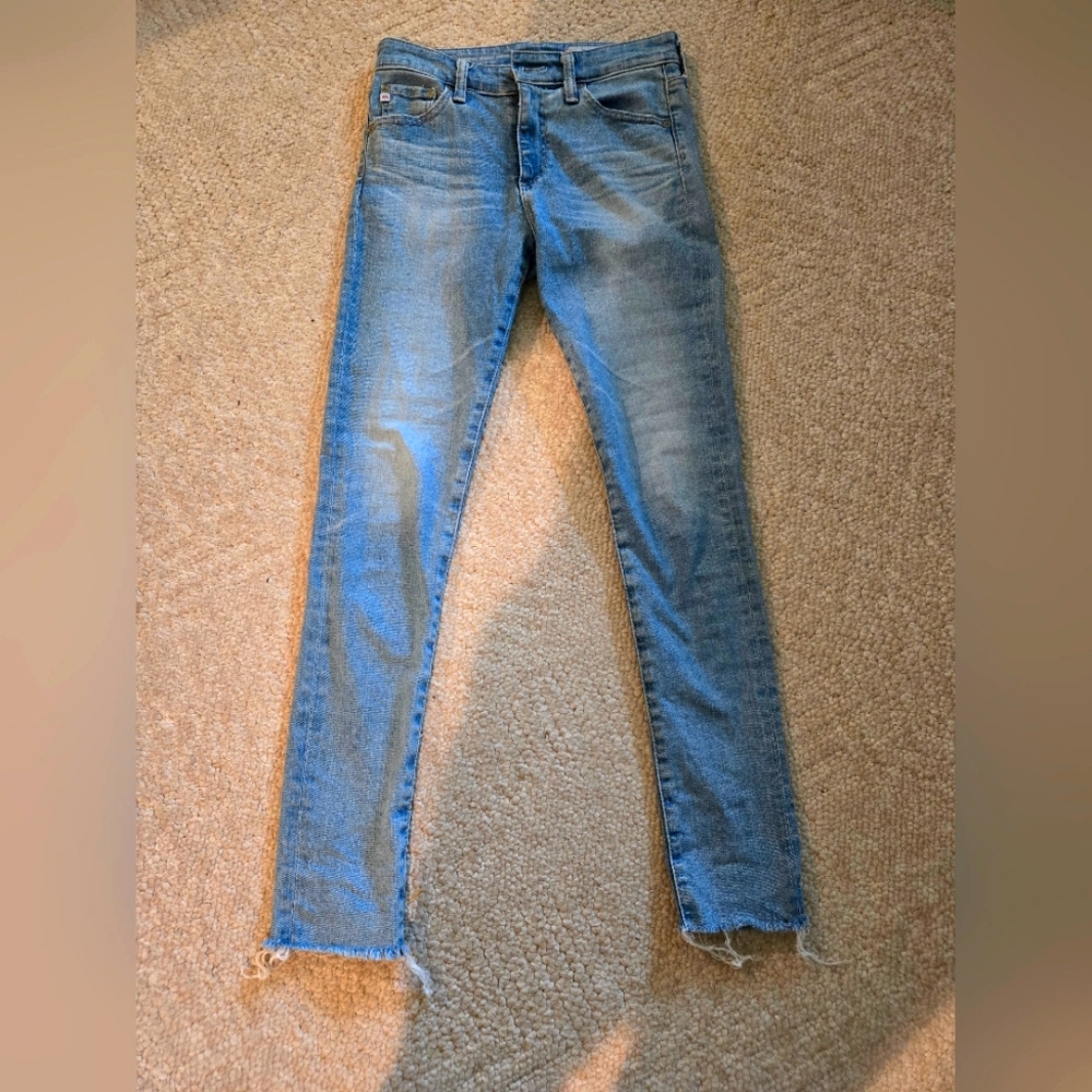 AG Farrah High Rise Skinny Ankle Jeans